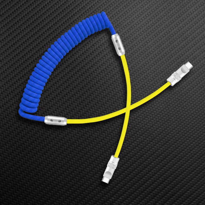 "Colorblock Chubby" Spring Charge Cable - Image 50