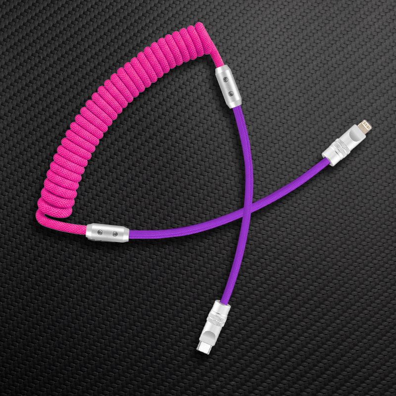"Colorblock Chubby" Spring Charge Cable - Image 52