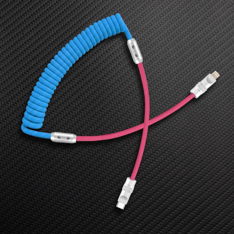 "Colorblock Chubby" Spring Charge Cable - Image 53