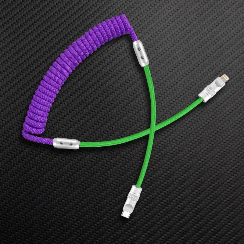 "Colorblock Chubby" Spring Charge Cable - Image 54