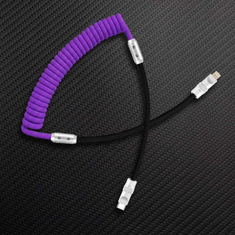 "Colorblock Chubby" Spring Charge Cable - Image 56