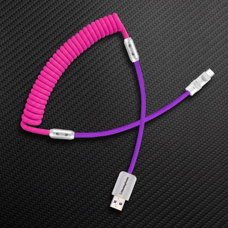 "Colorblock Chubby" Spring Charge Cable - Image 57