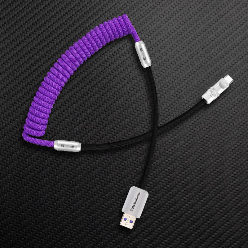 "Colorblock Chubby" Spring Charge Cable - Image 61