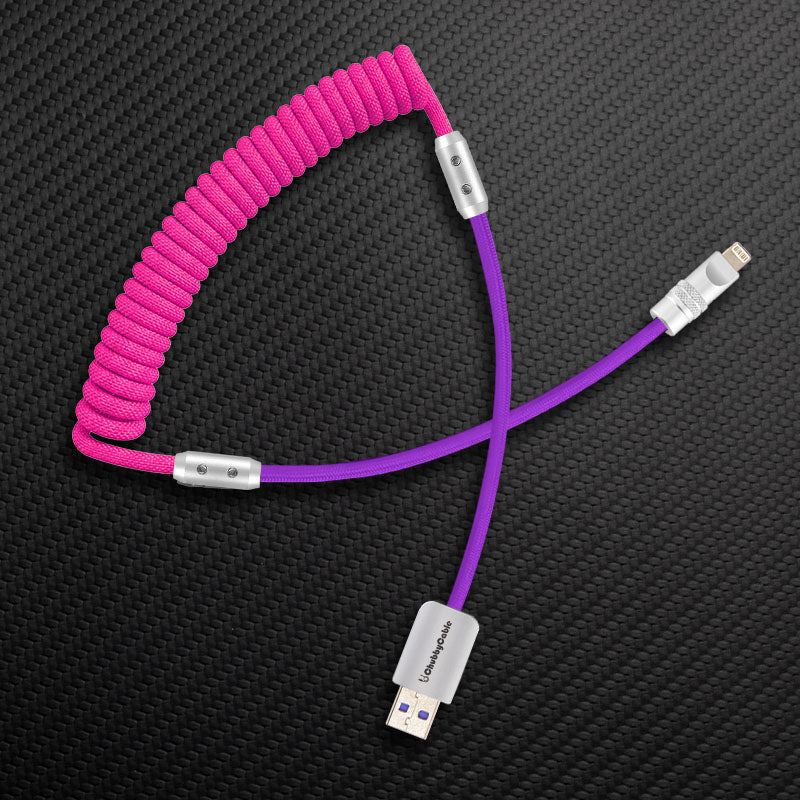 "Colorblock Chubby" Spring Charge Cable - Image 62