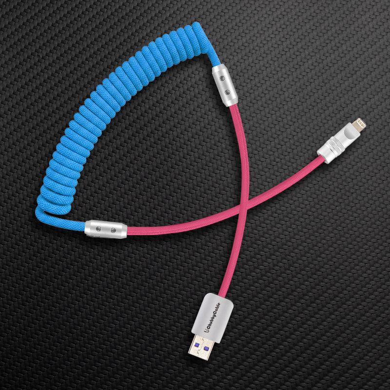 "Colorblock Chubby" Spring Charge Cable - Image 63