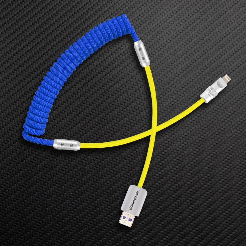 "Colorblock Chubby" Spring Charge Cable - Image 65