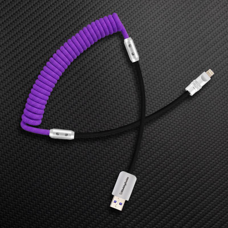 "Colorblock Chubby" Spring Charge Cable - Image 66