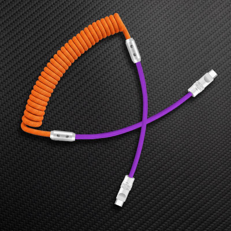 "Colorblock Chubby" Spring Charge Cable - Image 67