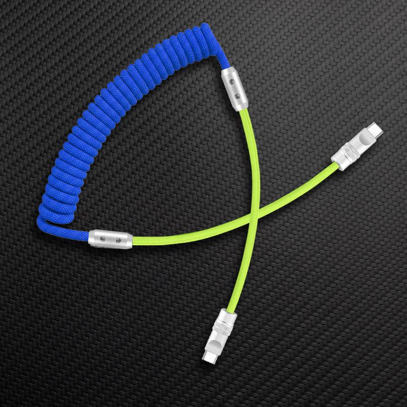 "Colorblock Chubby" Spring Charge Cable - Image 68