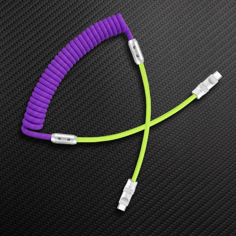 "Colorblock Chubby" Spring Charge Cable - Image 71