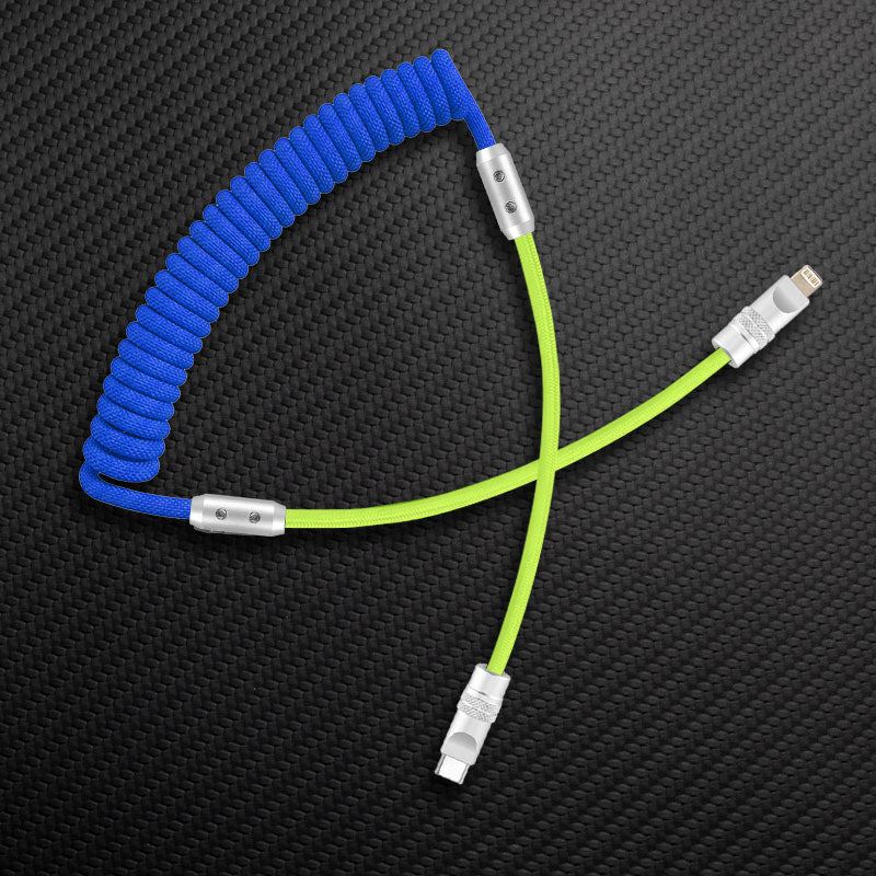 "Colorblock Chubby" Spring Charge Cable - Image 73