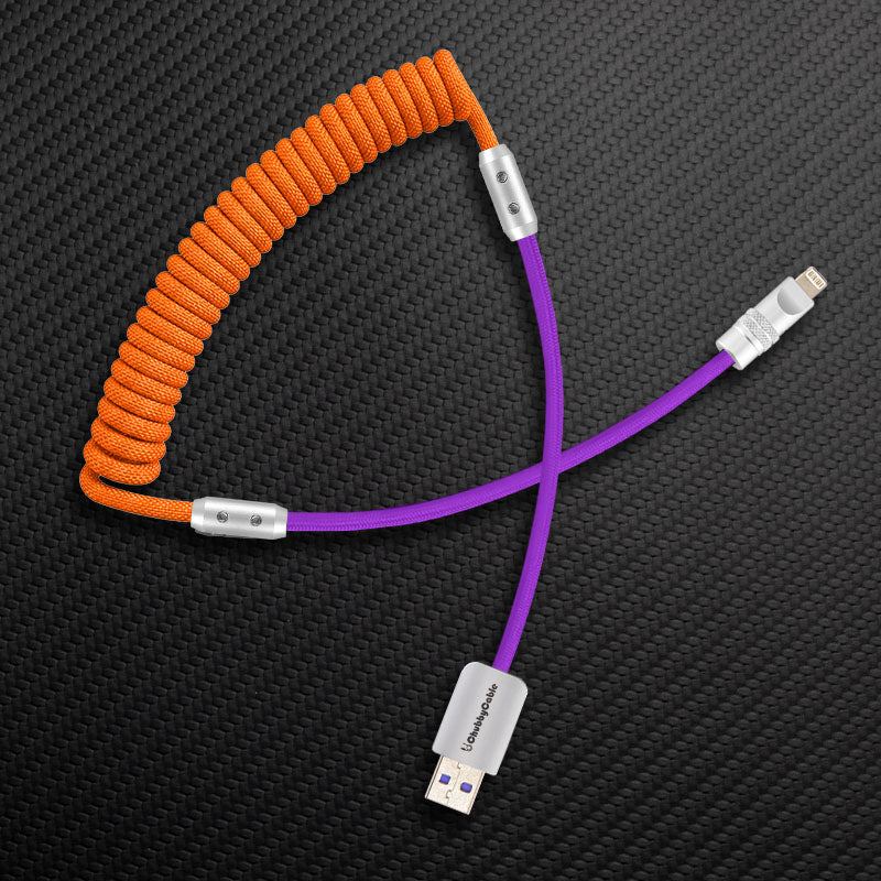 "Colorblock Chubby" Spring Charge Cable - Image 82