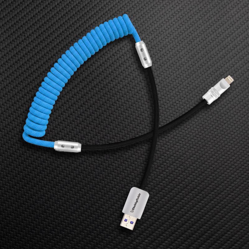 "Colorblock Chubby" Spring Charge Cable - Image 84