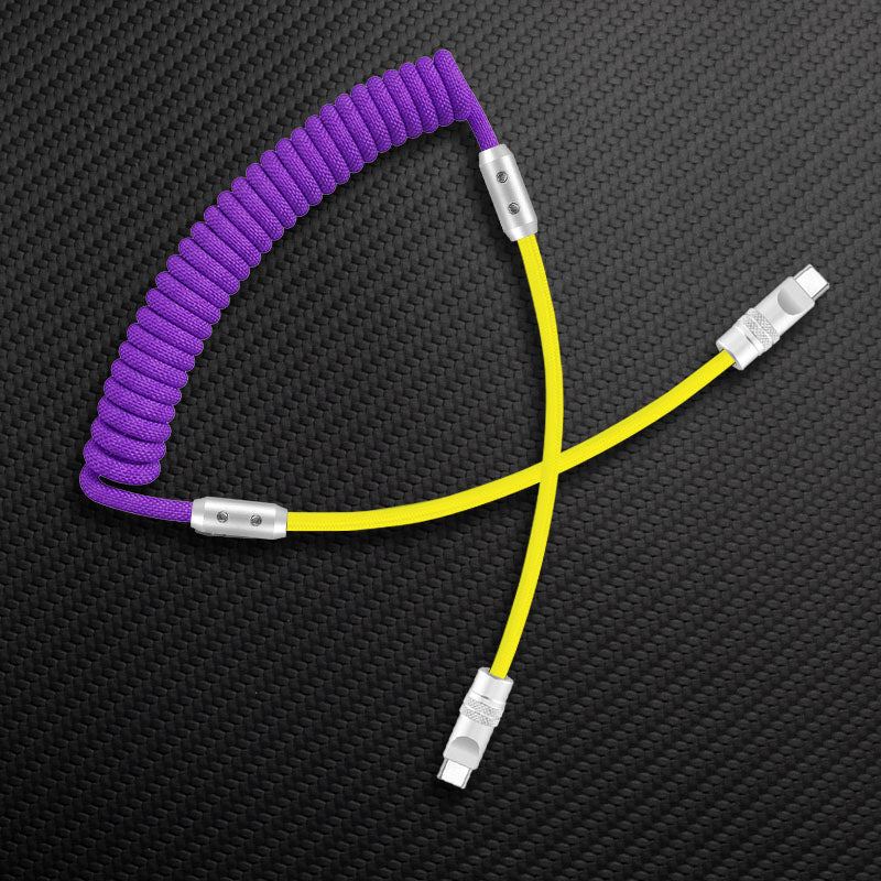 "Colorblock Chubby" Spring Charge Cable - Image 87