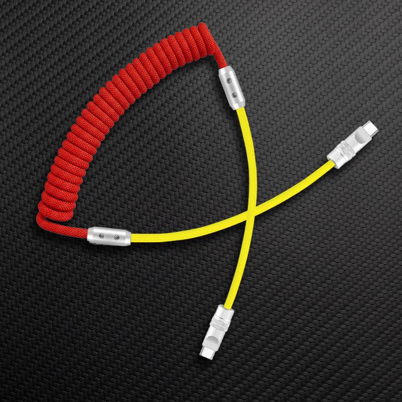 "Colorblock Chubby" Spring Charge Cable - Image 88