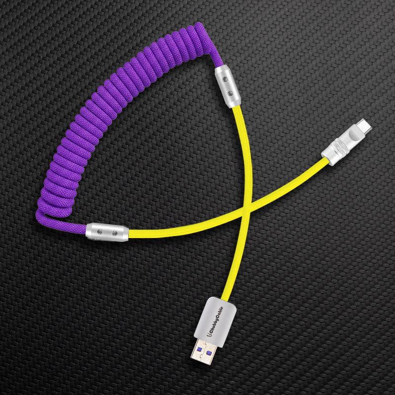 "Colorblock Chubby" Spring Charge Cable - Image 94