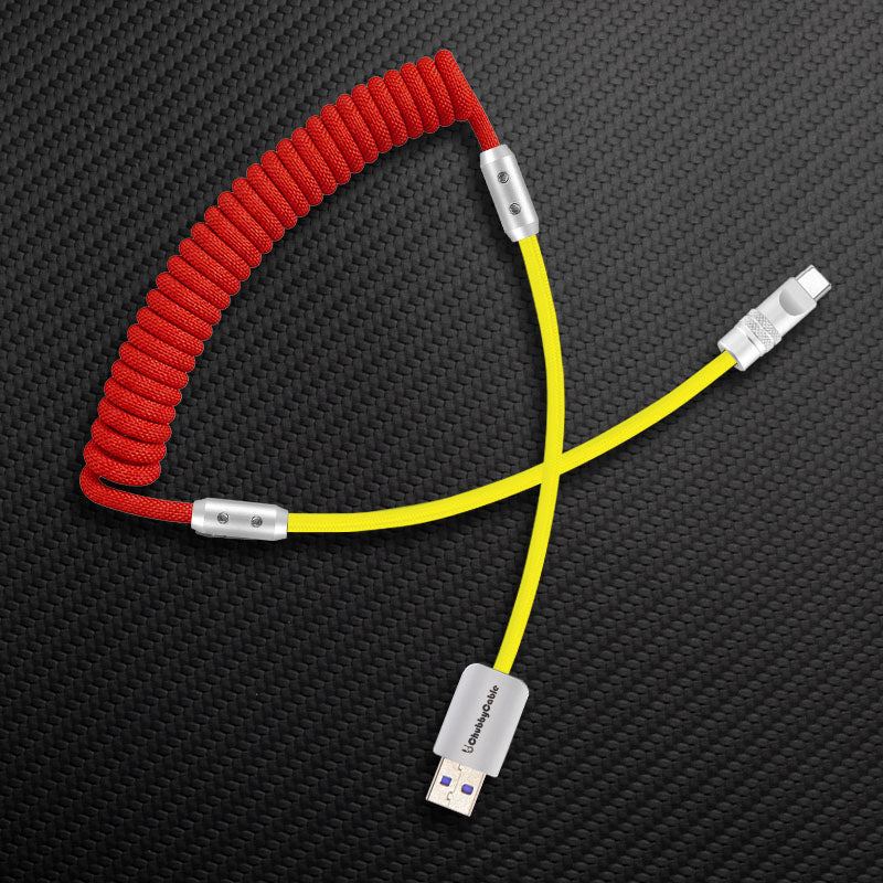 "Colorblock Chubby" Spring Charge Cable - Image 95
