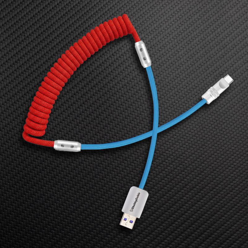 "Colorblock Chubby" Spring Charge Cable - Image 96