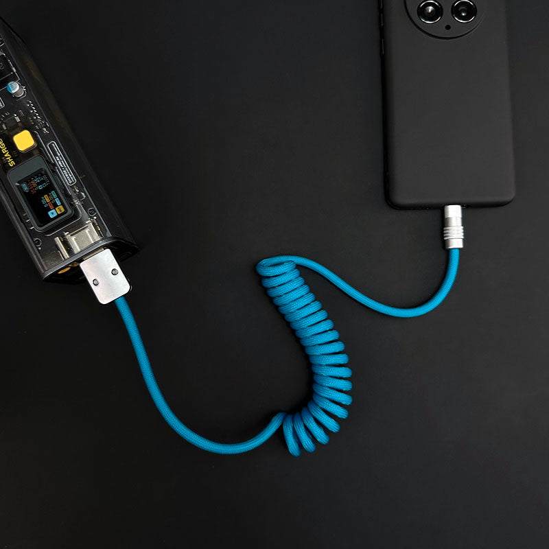"Curly Chubby" Retractable Fast Charging Cable - Image 10
