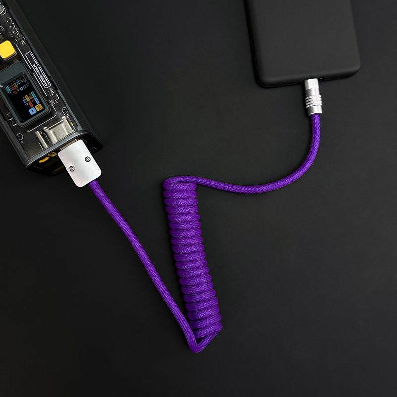 "Curly Chubby" Retractable Fast Charging Cable - Image 13