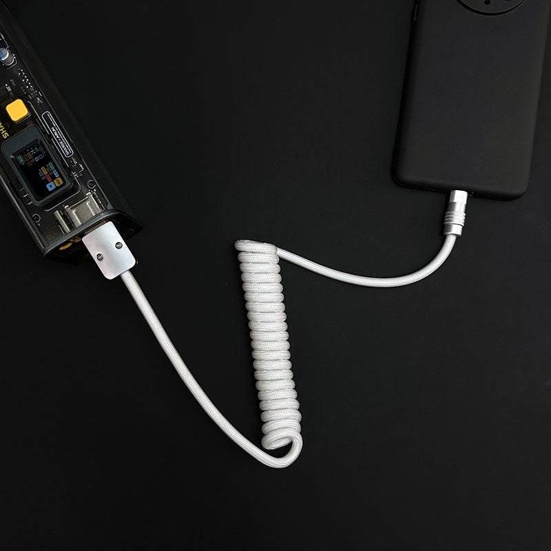 "Curly Chubby" Retractable Fast Charging Cable - Image 16