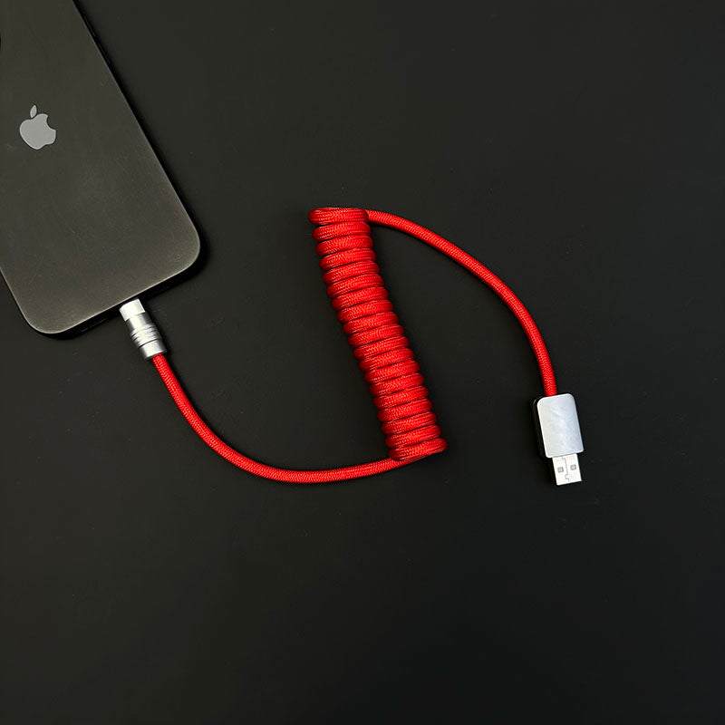 "Curly Chubby" Retractable Fast Charging Cable - Image 18