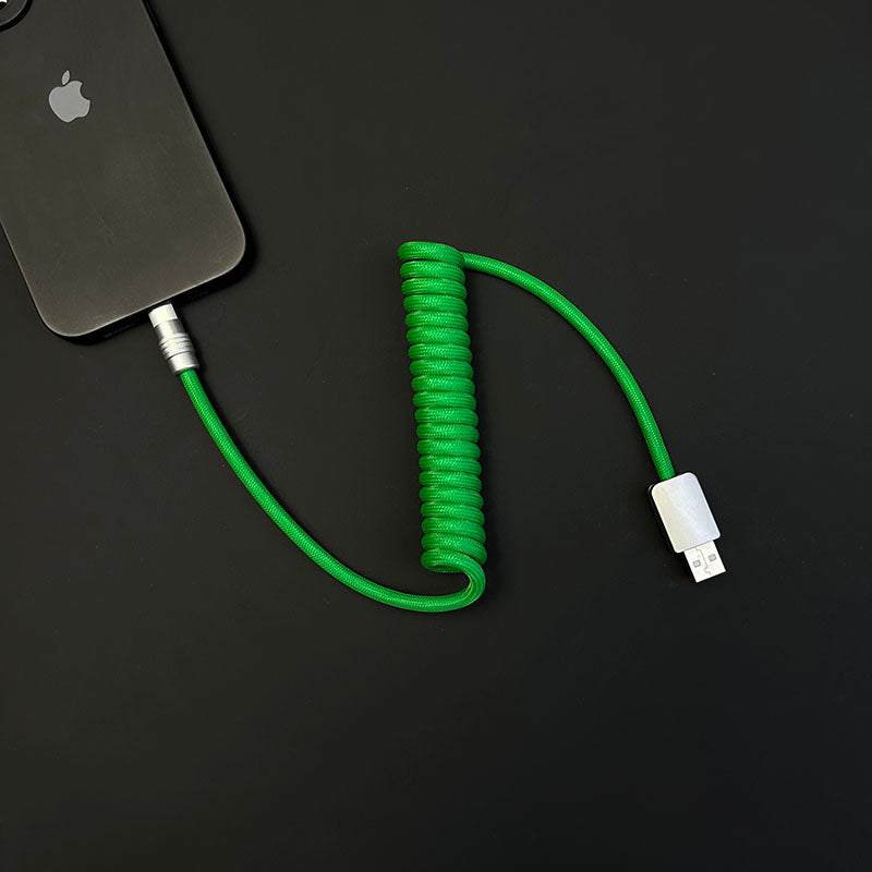 "Curly Chubby" Retractable Fast Charging Cable - Image 20