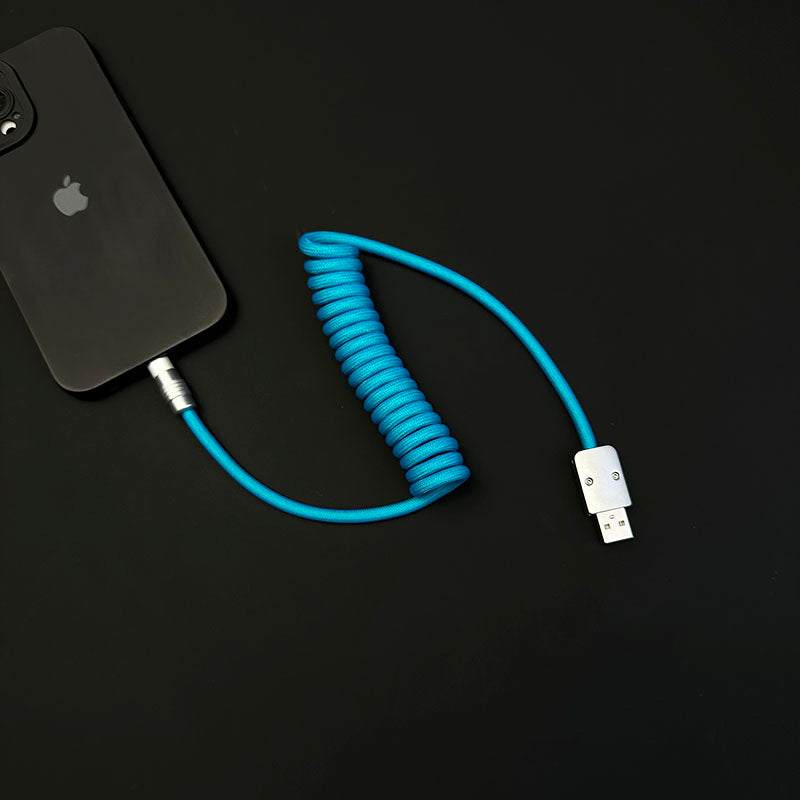 "Curly Chubby" Retractable Fast Charging Cable - Image 21
