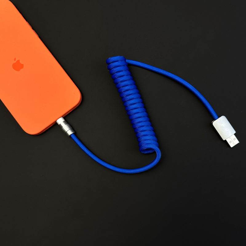 "Curly Chubby" Retractable Fast Charging Cable - Image 22