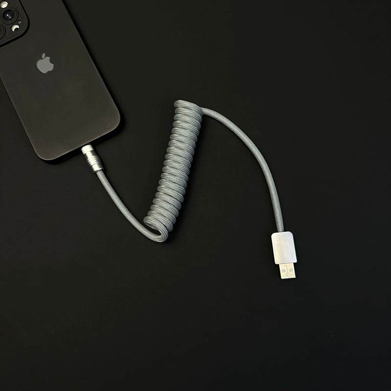 "Curly Chubby" Retractable Fast Charging Cable - Image 23