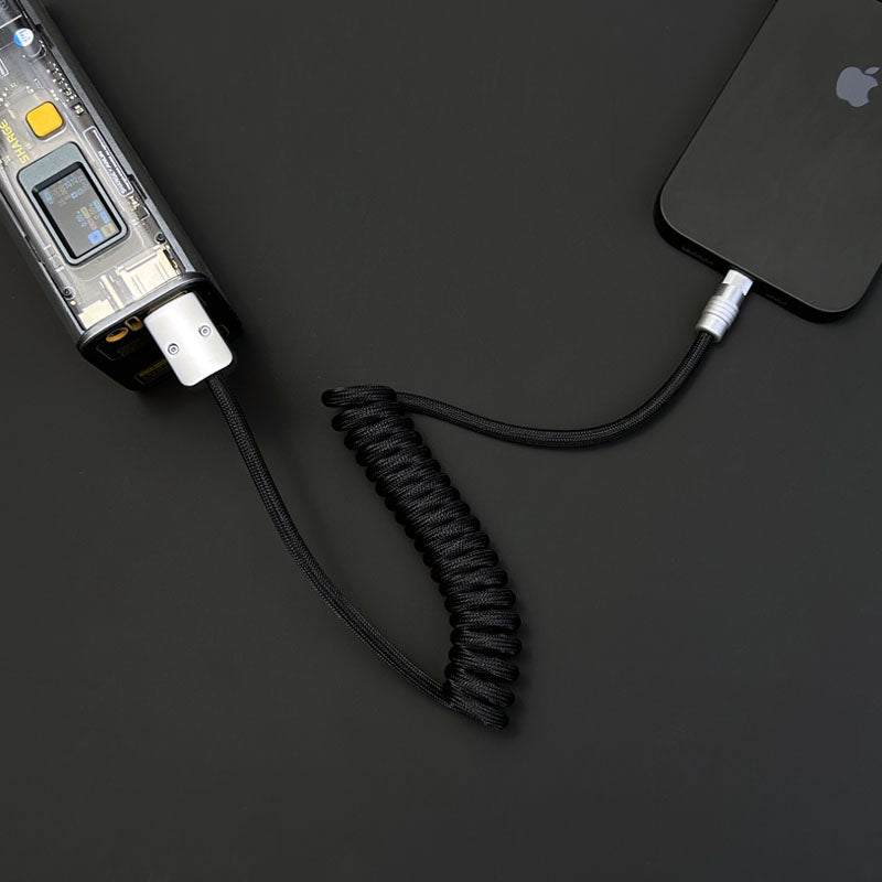 "Curly Chubby" Retractable Fast Charging Cable - Image 26