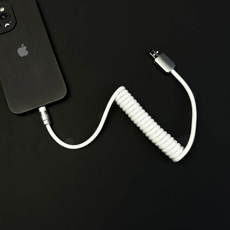 "Curly Chubby" Retractable Fast Charging Cable - Image 27