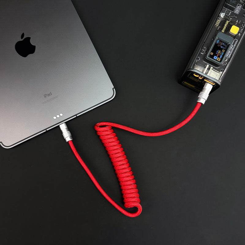 "Curly Chubby" Retractable Fast Charging Cable - Image 29