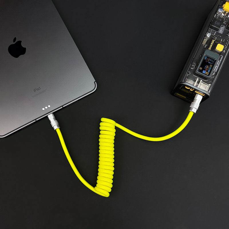 "Curly Chubby" Retractable Fast Charging Cable - Image 30