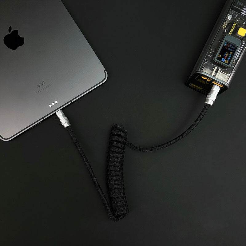 "Curly Chubby" Retractable Fast Charging Cable - Image 37