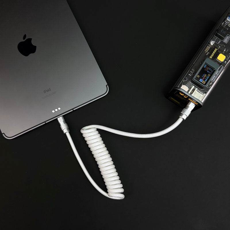 "Curly Chubby" Retractable Fast Charging Cable - Image 38