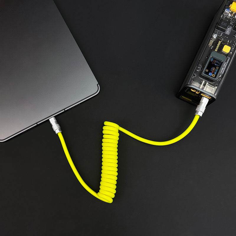 "Curly Chubby" Retractable Fast Charging Cable - Image 41