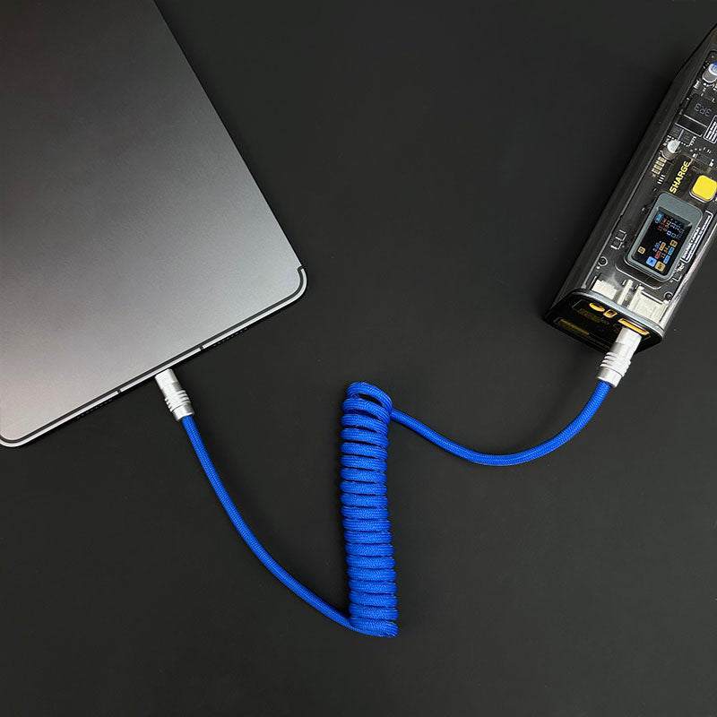 "Curly Chubby" Retractable Fast Charging Cable - Image 44