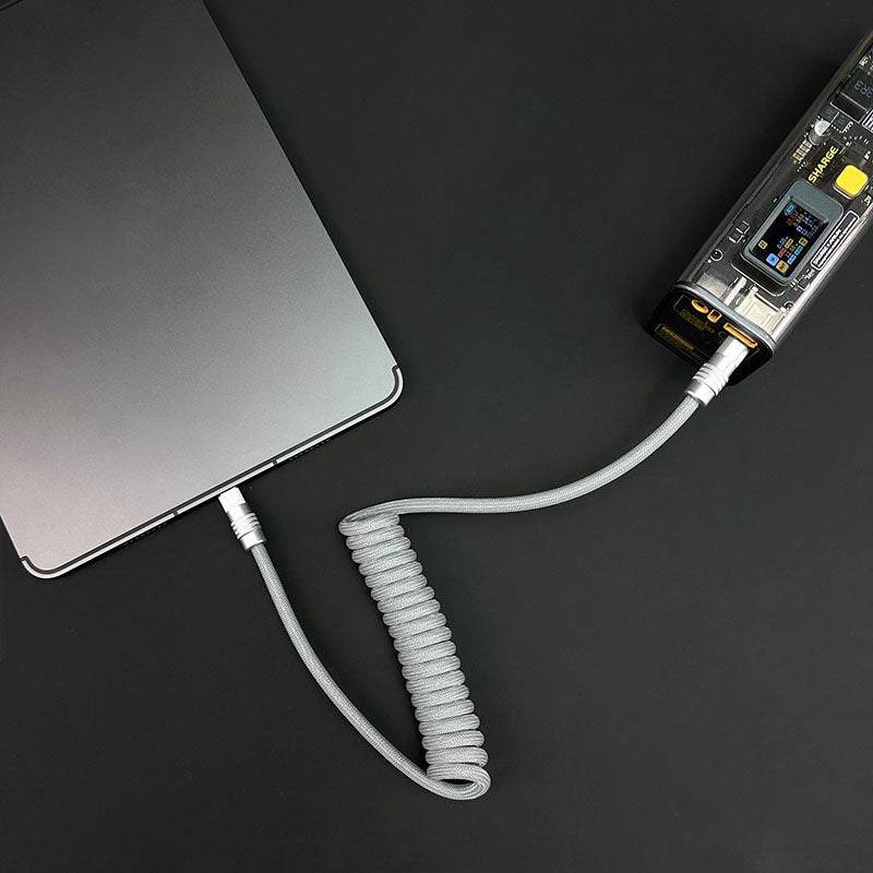 "Curly Chubby" Retractable Fast Charging Cable - Image 45