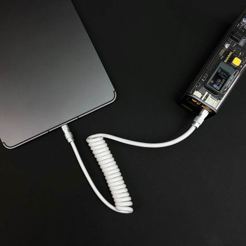 "Curly Chubby" Retractable Fast Charging Cable - Image 49