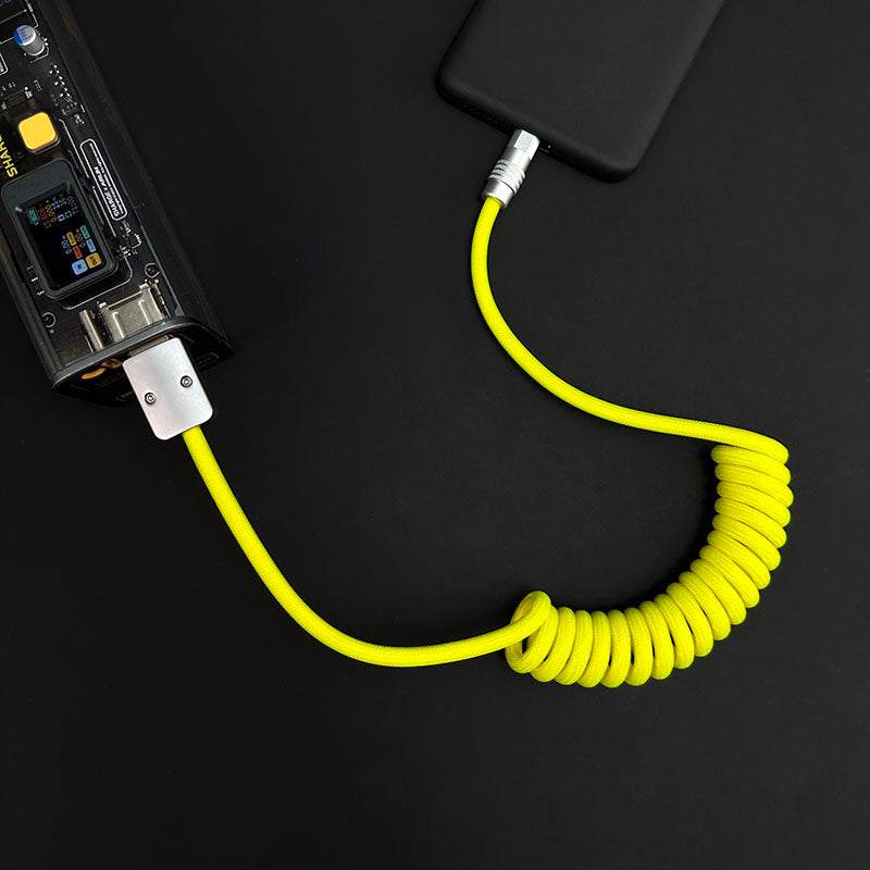"Curly Chubby" Retractable Fast Charging Cable - Image 8