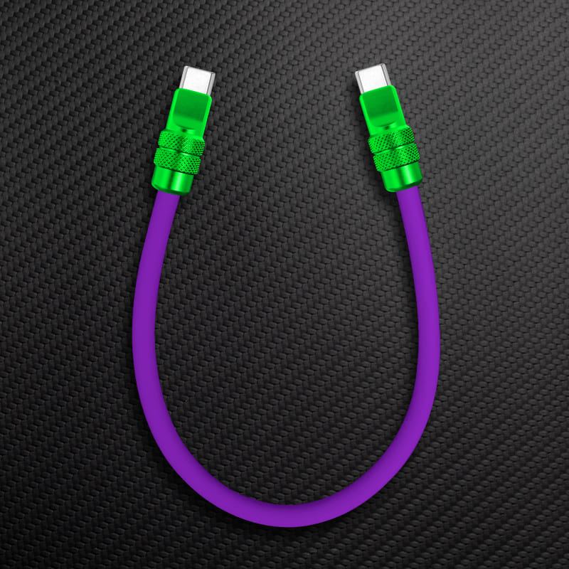 "Cute Anodized" Power Bank Friendly Cable (C+Lightning) - Image 16