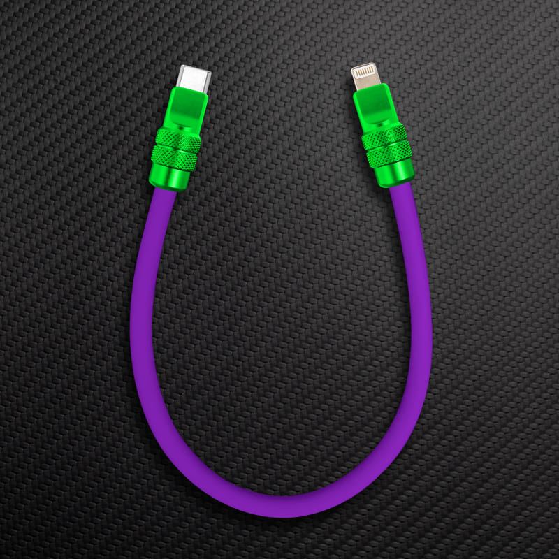"Cute Anodized" Power Bank Friendly Cable (C+Lightning) - Image 19