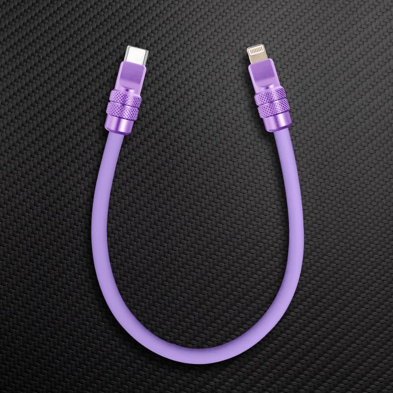 "Cute Anodized" Power Bank Friendly Cable (C+Lightning) - Image 24