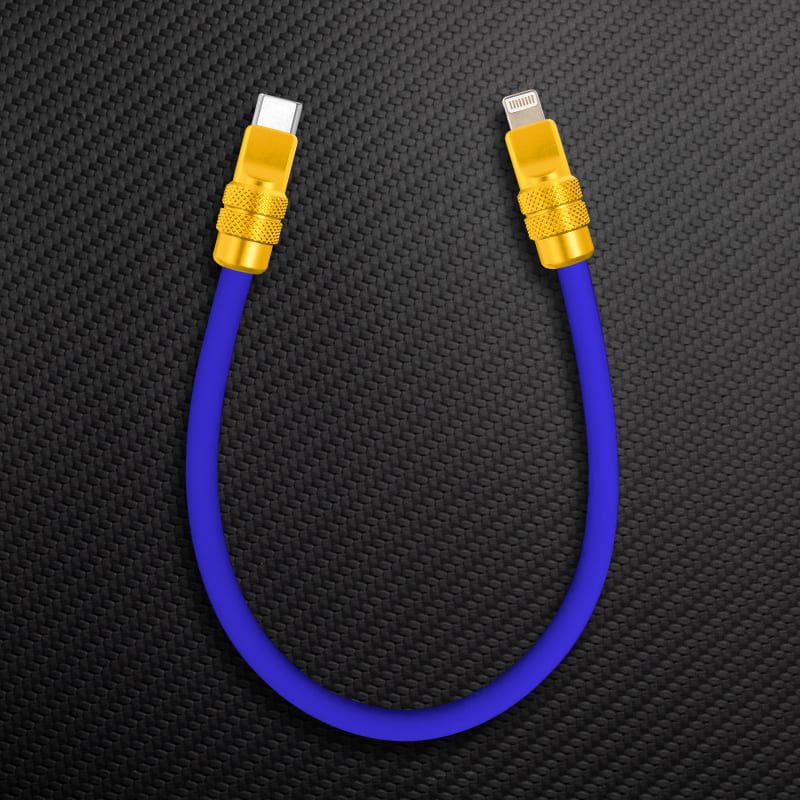 "Cute Anodized" Power Bank Friendly Cable (C+Lightning) - Image 29