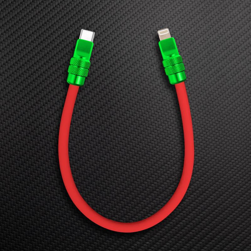"Cute Anodized" Power Bank Friendly Cable (C+Lightning) - Image 30
