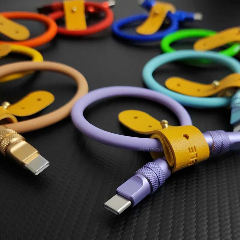 "Cute Anodized" Power Bank Friendly Cable (C+Lightning) - Image 5