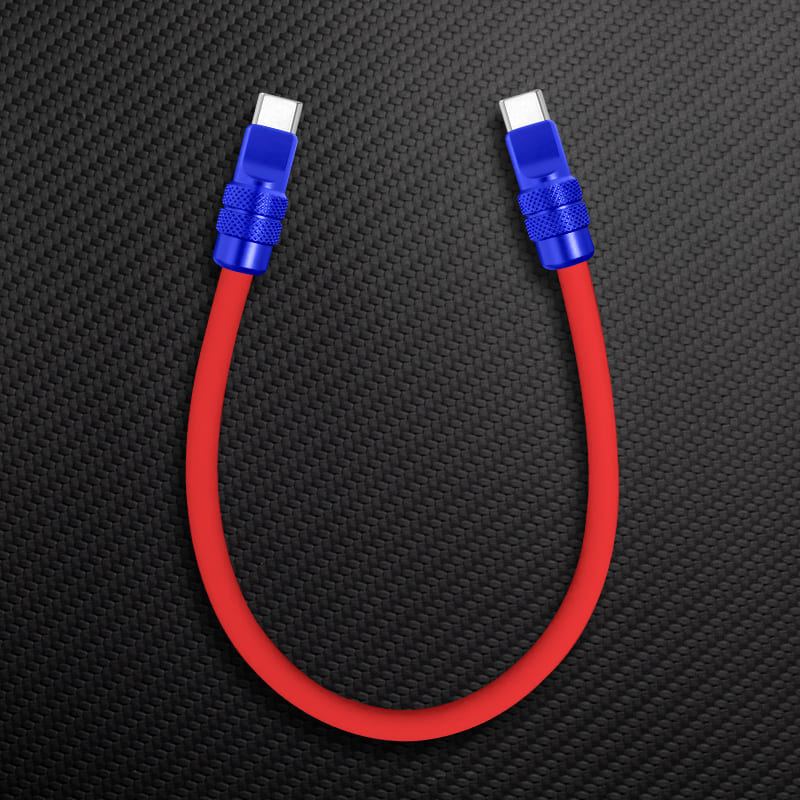 "Cute Anodized" Power Bank Friendly Cable (C+Lightning) - Image 6