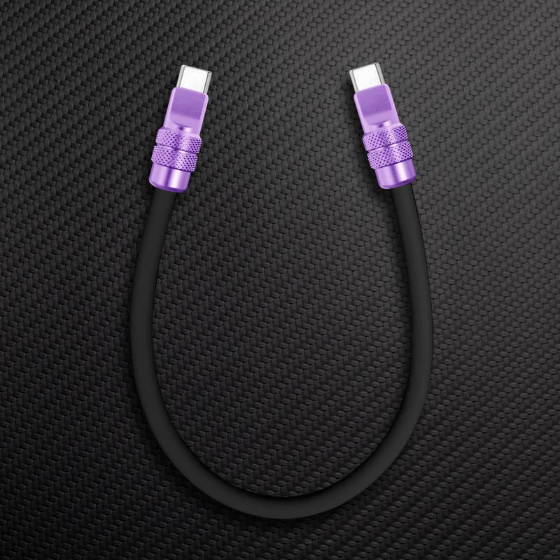 "Cute Anodized Pro" Power Bank Friendly Cable (C+Lightning) - Image 16