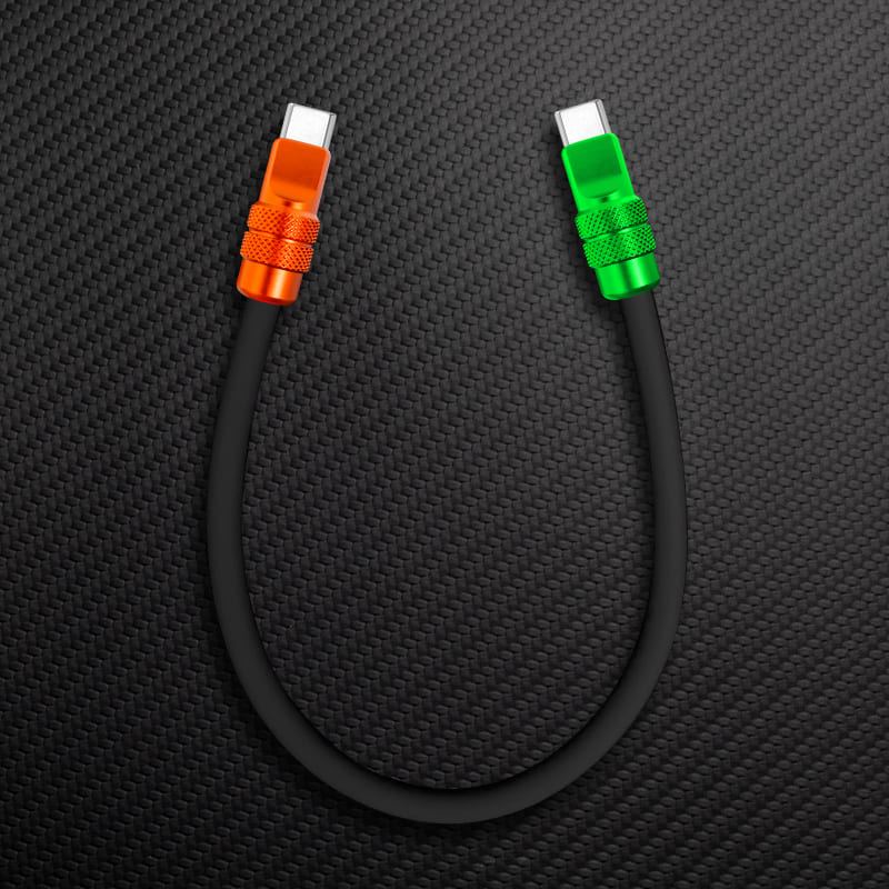 "Cute Anodized Pro" Power Bank Friendly Cable (C+Lightning) - Image 17